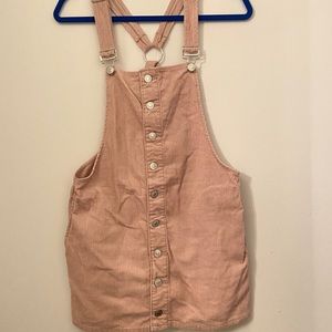 Forever 21 Corduroy Overall Dress
